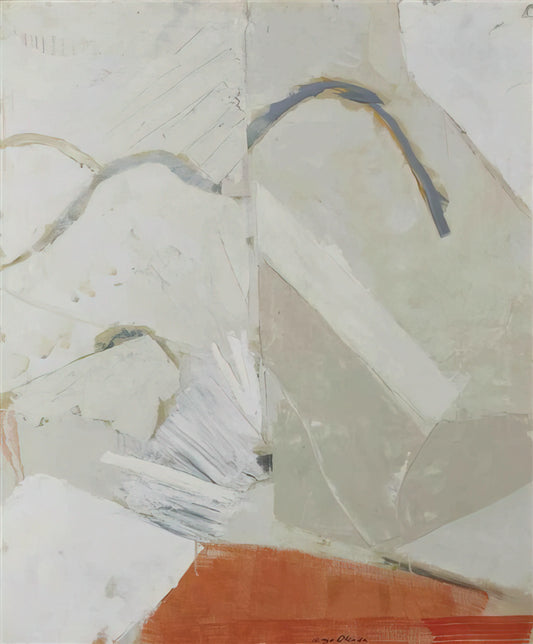 Kenzo Okada Paintings for Sale: A Collector's Guide to Acquiring Abstract Masterpieces - Untitled - 1960 by Kenzo Okada