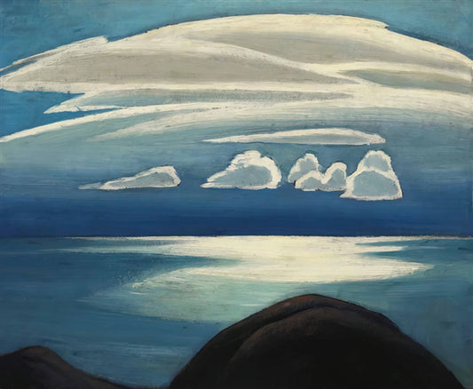 Lawren Harris: The Visionary Painter Who Defined Canadian Modernism - Lake Superior - 1928 by Lawren Harris