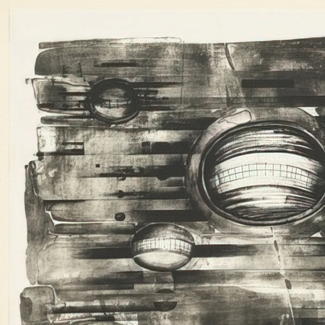 Lee Bontecou Reproduction: A Guide to Acquiring Museum-Quality Art Prints - FOURTH STONE 1963 by Lee Bontecou