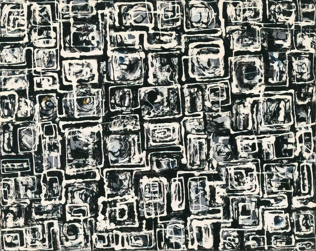 Lee Krasner Barbican: Unveiling the Unsung Genius of Abstract Expressionism - White Squares by Lee Krasner
