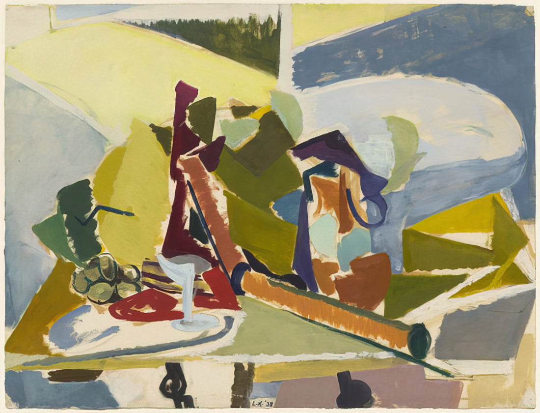 Lee Krasner Prints for Sale: A Collector's Guide to Abstract Expressionist Masterpieces - Still Life by Lee Krasner
