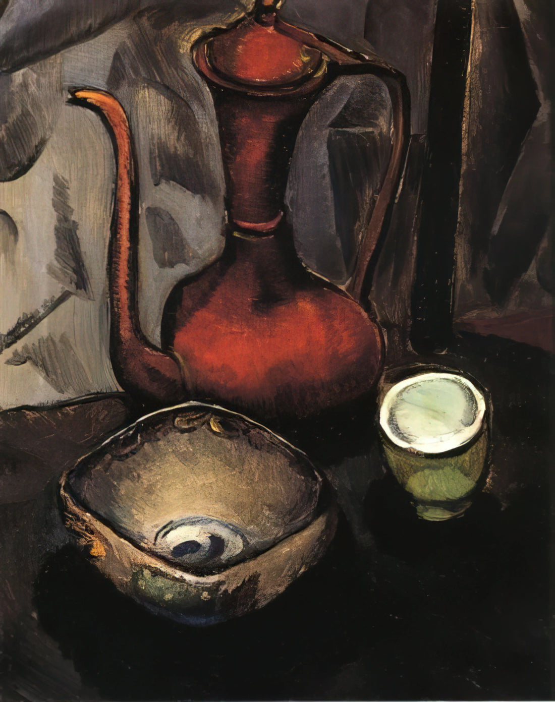 Lee Miller and Man Ray: The Surrealist Muse and Master - STILL LIFE WITH RED TEA KETTLE by Man Ray