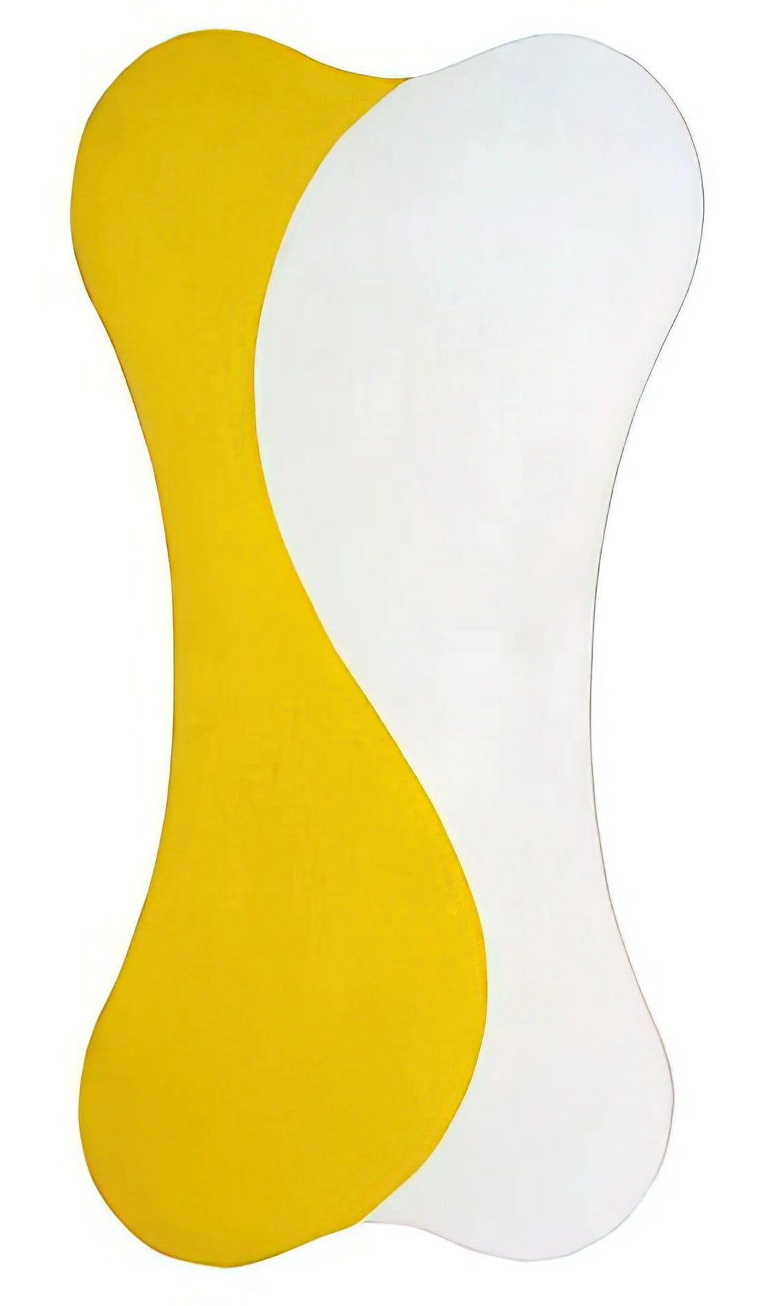 Leon Polk Smith Framed Art Print: A Collector's Guide to Hard-Edge Abstraction - Yellow White [Sun] - 1959 by Leon Polk Smith