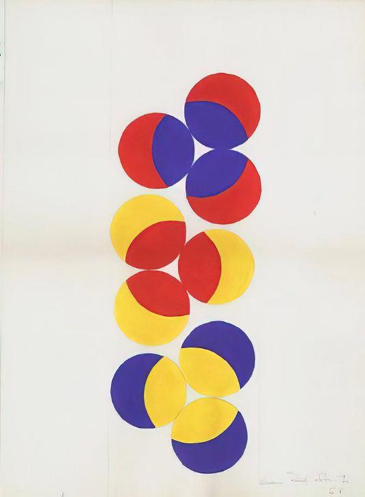 Leon Polk Smith: A Guide to Acquiring His Geometric Masterpieces - Untitled - 1968 by Leon Polk Smith
