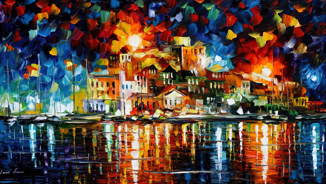 Leonid Afremov Art for Sale: A Collector's Guide to His Vibrant Palette Knife Masterpieces - Leonid Afremov by Leonid Afremov