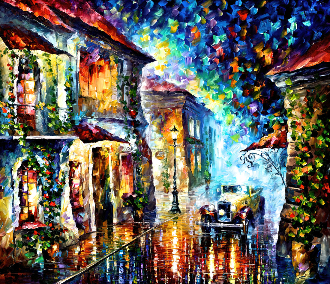 Leonid Afremov Framed Prints: A Collector's Guide to His Vibrant Palette - Leonid Afremov by Leonid Afremov