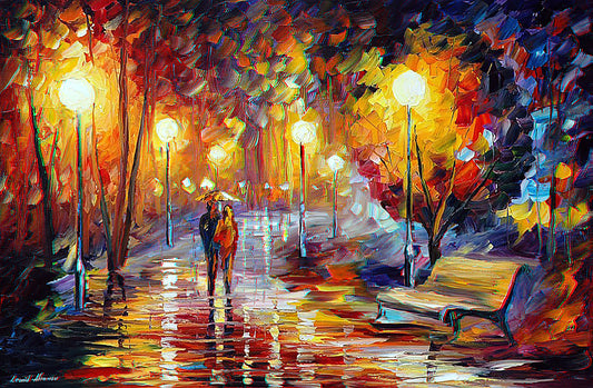 Leonid Afremov Original Art: A Collector's Guide to the Master of Vibrant Impressionism - Leonid Afremov by Leonid Afremov