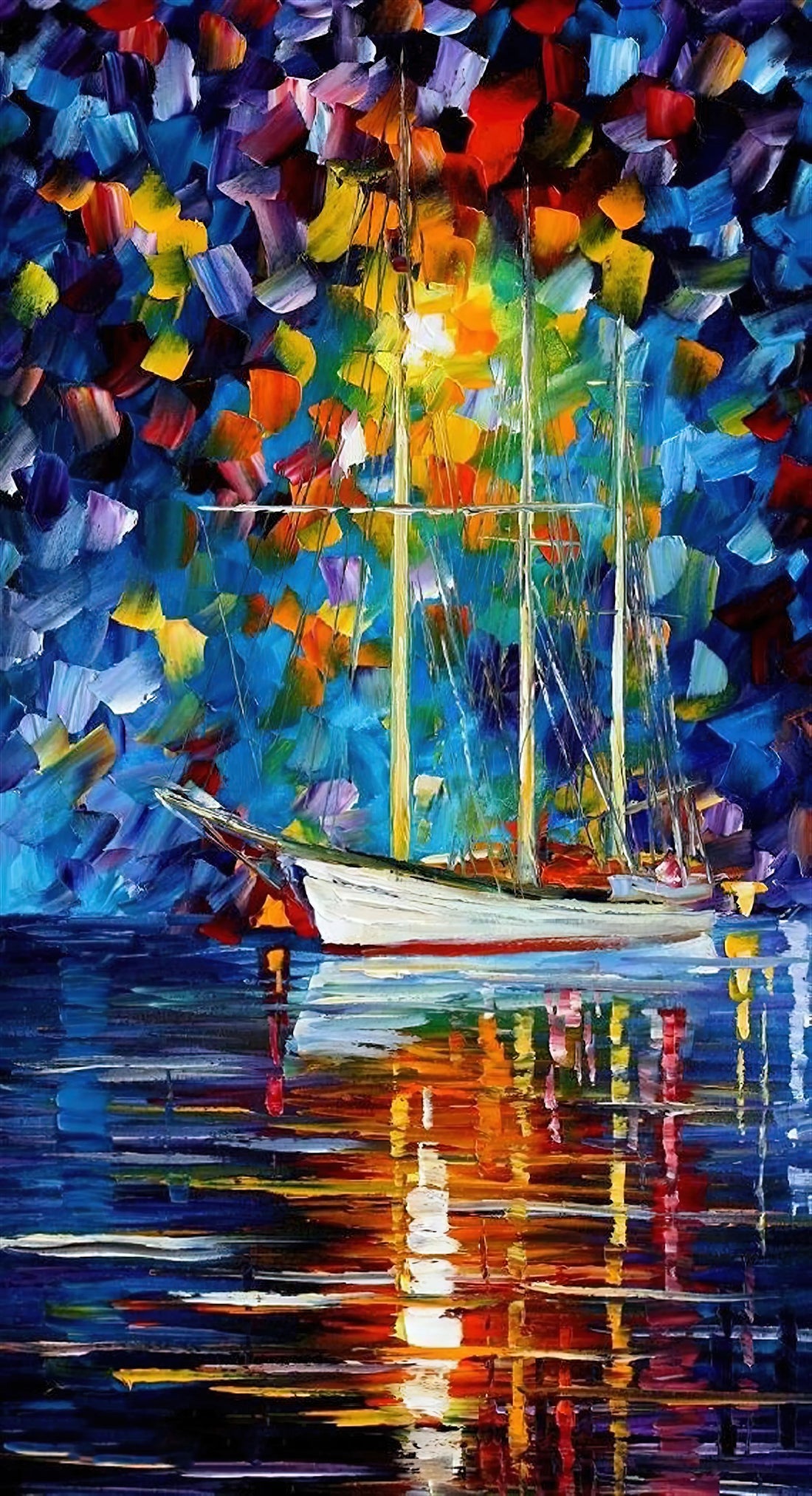 Leonid Afremov Similar Artists: 10 Contemporary Painters for Vibrant Impressionist Art Prints - Leonid Afremov by Leonid Afremov