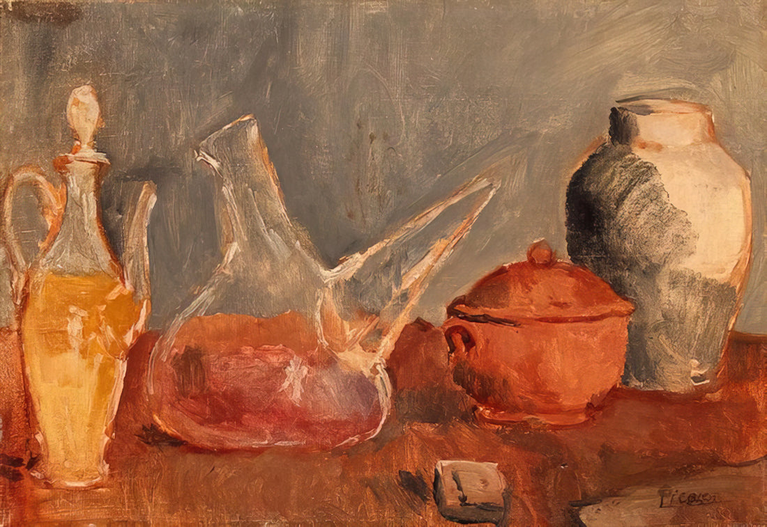 Lithograph Pablo Picasso: A Collector's Guide to the Master's Graphic Genius - Still life with vases by Pablo Picasso