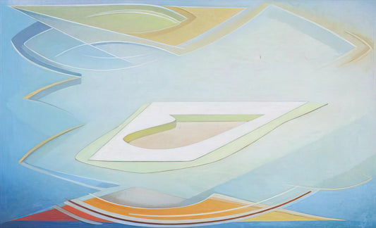 Lorne Harris Paintings: The Quiet Poetry of Canadian Landscape Art - Intimations - 1943 by Lawren Harris