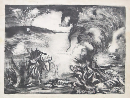 MFA Jackson Pollock: Understanding the Master of Abstract Expressionism - LANDSCAPE WITH STEER 1937 1 by Jackson Pollock