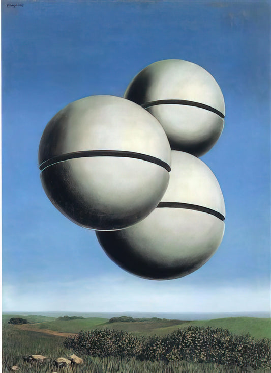 Magritte Canvas Prints: Surrealist Masterpieces for Your Collection - THE VOICE OF SPACE 1928 by Rene Magritte