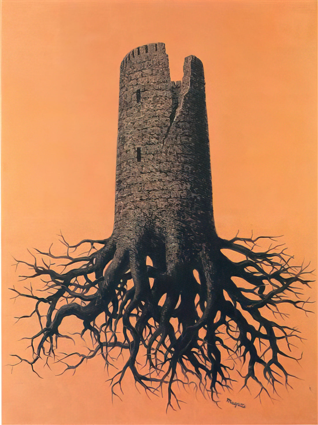 Magritte Day Night: Exploring the Surrealist Master's Duality of Time and Perception - ALMAYER S FOLLY 1951 by Rene Magritte