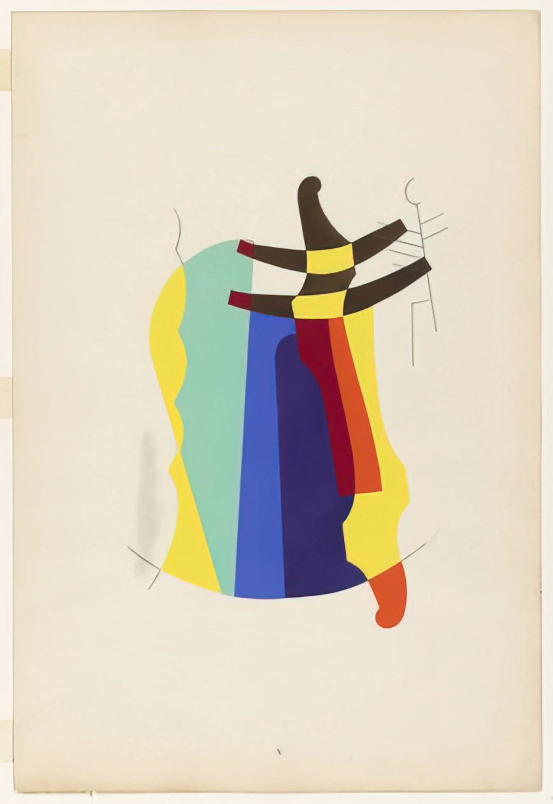 Man Ray Sculpture: The Dadaist's Revolutionary Objects and Their Enduring Legacy - LEGEND FROM THE PORTFOLIO REVOLVING DOORS 1926 by Man Ray