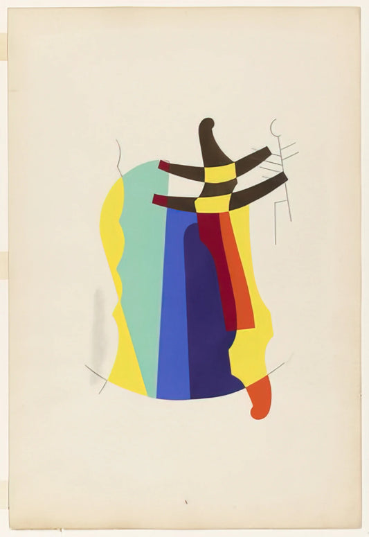 Man Ray's 'The Lovers' Poster: A Surrealist Masterpiece of Desire and Memory - LEGEND FROM THE PORTFOLIO REVOLVING DOORS 1926 by Man Ray