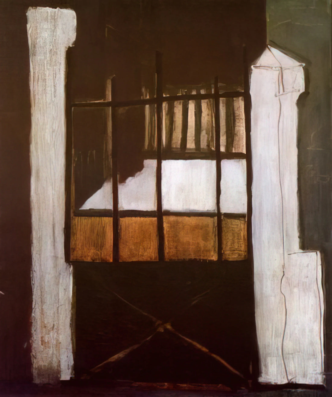 Maria Helena Vieira da Silva: A Guide to Her Framed Art Prints and Abstract Legacy - Villa des Camélias - 1932 by Maria Helena Vieira da Silva