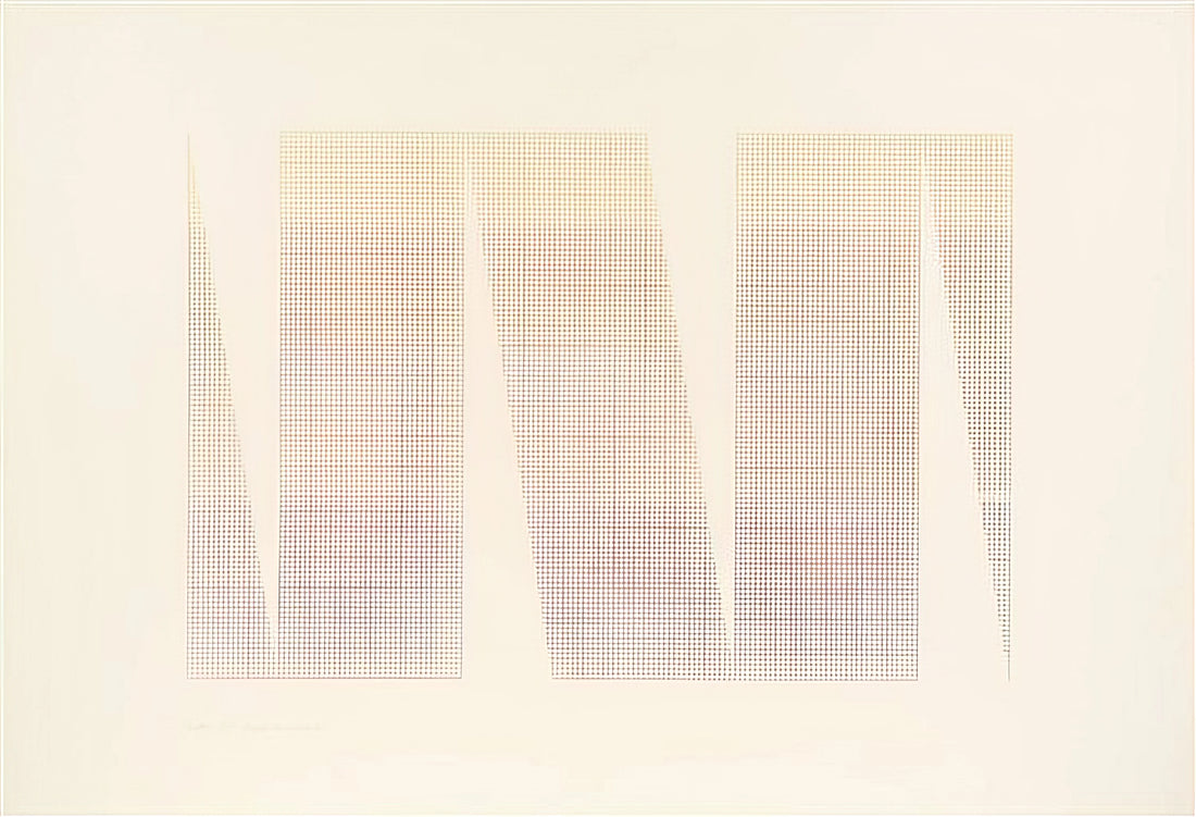 Mark Lancaster Framed Art Print: A Curator's Guide to Collecting Modernist Masterpieces - Sixths - 1967 by Mark Lancaster