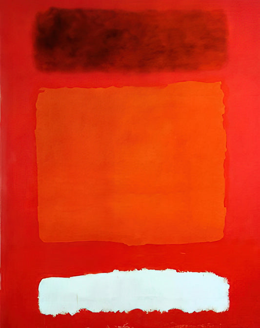 Mark Rothko Chapel Paintings: The Ultimate Spiritual Encounter in Abstract Expressionism - Red, White, and Brown - 1957 by Mark Rothko
