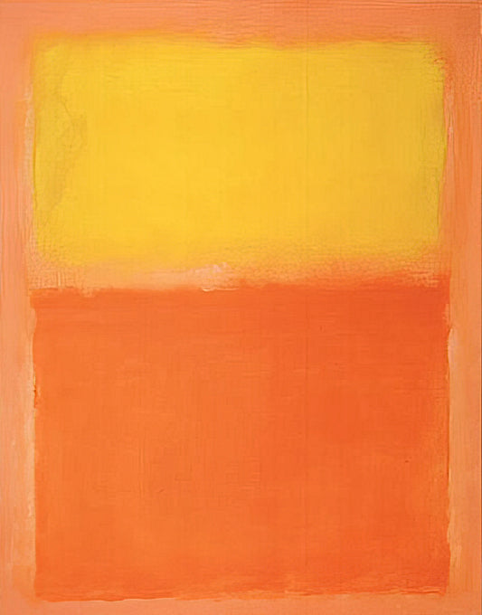 Mark Rothko Framed: A Guide to Museum-Quality Art Prints for Your Collection - Orange and Yellow - 1956 by Mark Rothko
