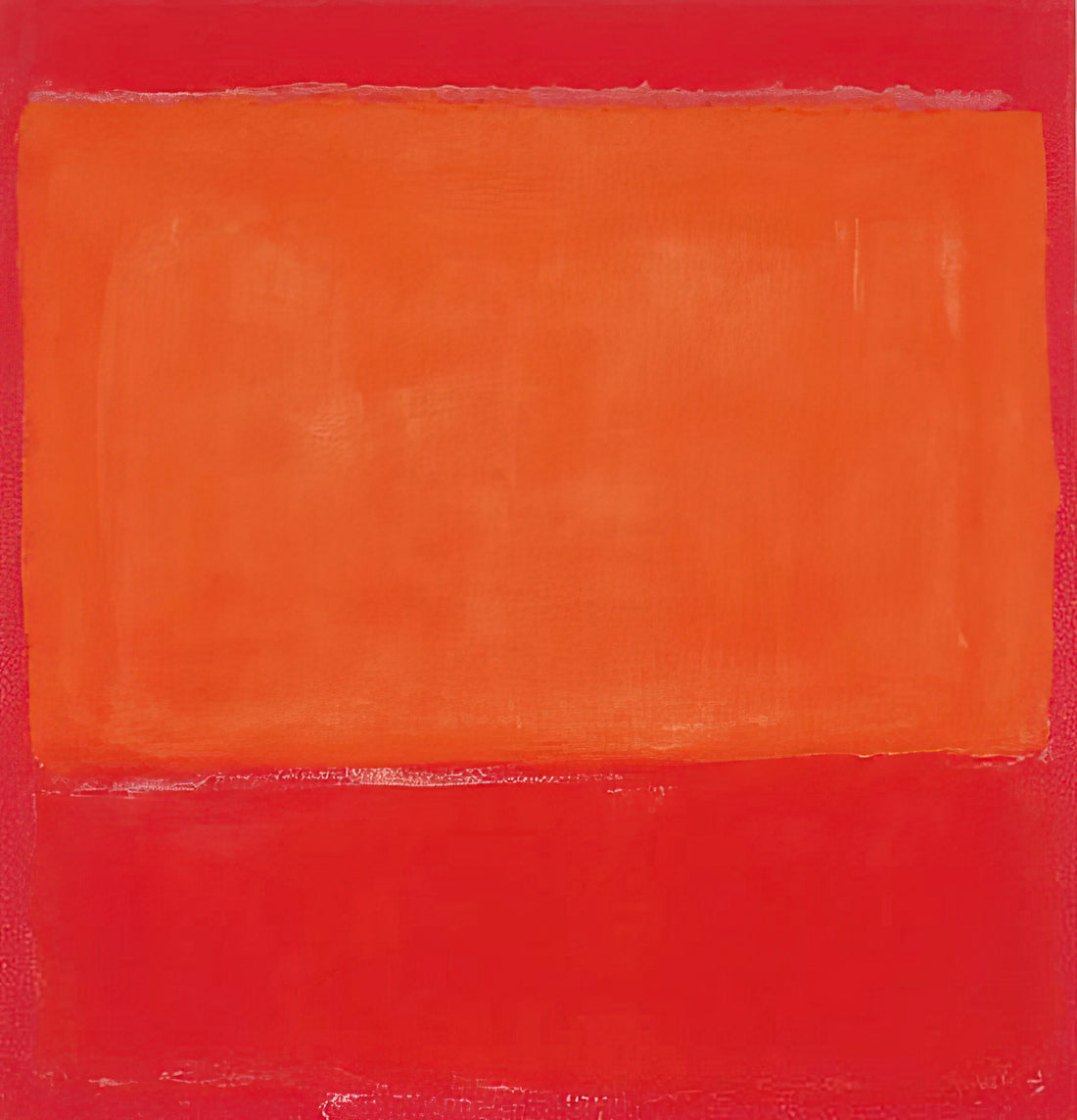 Mark Rothko Paintings: A Journey Through Color, Emotion, and Modernist Mastery - Ochre and Red on Red - 1957 by Mark Rothko