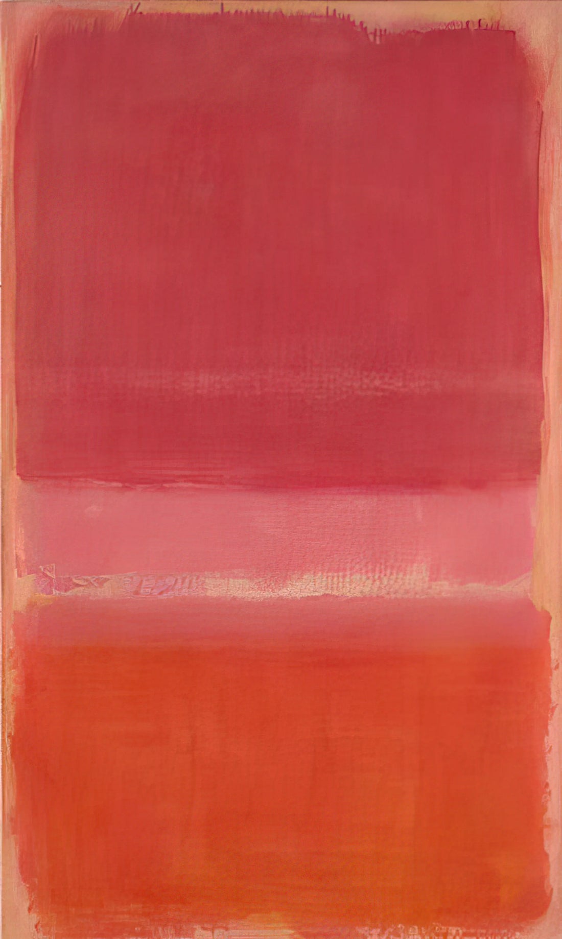 Mark Rothko Red on Red: The Emotional Power of Color Field Painting - Untitled Red - 1956 by Mark Rothko