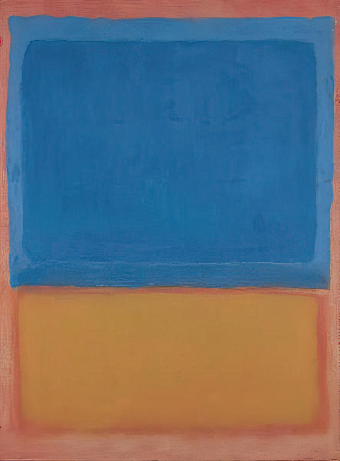 Mark Rothko SFMOMA: A Meditative Encounter with Color and Form - Untitled Red, Blue, Orange - 1955 by Mark Rothko
