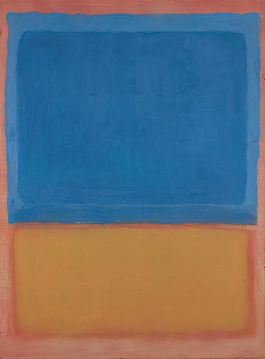 Mark Rothko SFMOMA: A Meditative Encounter with Color and Form - Untitled Red, Blue, Orange - 1955 by Mark Rothko
