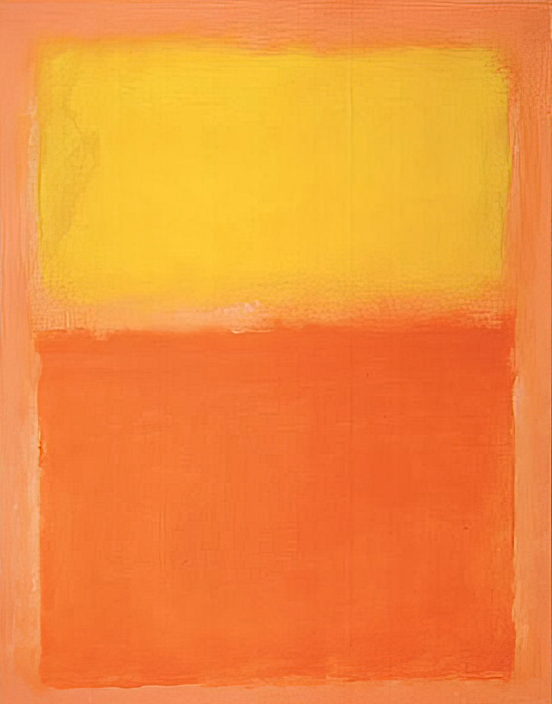 Mark Rothko Subway: The Early Years of a Master of Color and Light - Orange and Yellow - 1956 by Mark Rothko