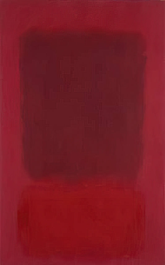 Mark Rothko Untitled Yellow Red and Blue 1953: A Masterpiece of Color Field Painting - Red and Brown - 1957 by Mark Rothko