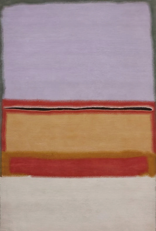 Mark Rothko at MoMA: A Deep Dive into the Artist's Monumental Legacy and Iconic Works - Orange over Violet - 1968 by Mark Rothko