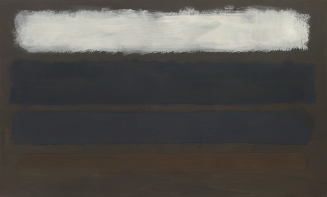 Mark Rothko: The Emotional Power of Color Field Painting - No. 14 Horizontals, White over Darks - 1961 by Mark Rothko
