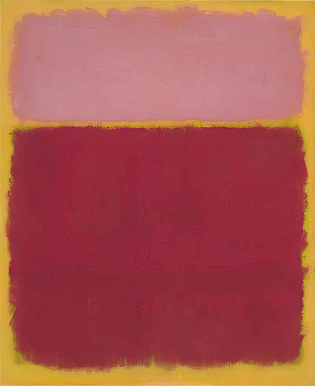 Mark Rothko's No. 6 (Violet, Green and Red), 1951: A Masterpiece of Color Field Painting - Untitled No. 17 - 1961 by Mark Rothko