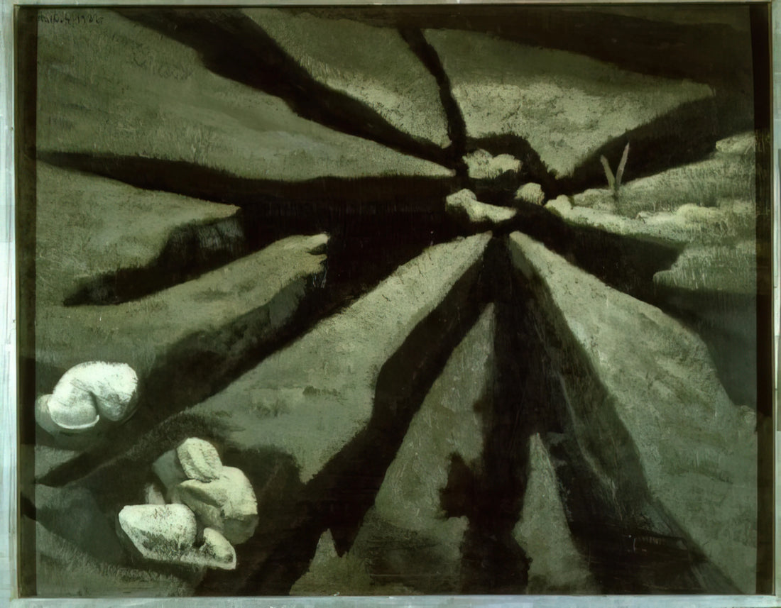 Maruja Mallo Prints: A Surrealist Vision of Modernity and Myth - Tierra Y Excrementos - 1932 by Maruja Mallo