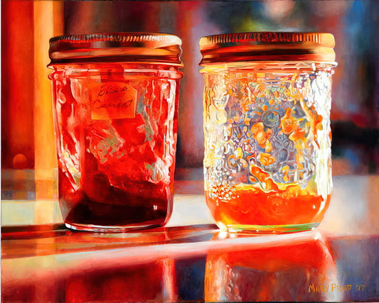 Mary Pratt Images: A Deep Dive into the Photorealist's Domestic Masterpieces - Smears of Jam, Lights of Jelly - 2007 by Mary Pratt