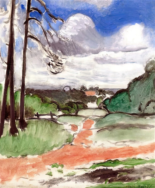 Matisse Berggruen: The Collector Who Championed Modernist Mastery - CHALAIS MEUDON 1917 by Henri Matisse