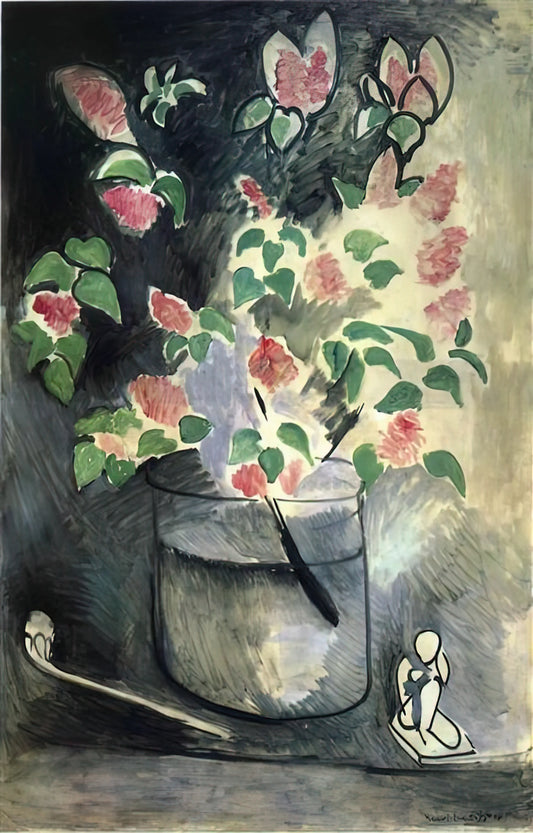 Matisse Cut Out Artwork: The Revolutionary Final Chapter of a Master's Career - BRANCH OF LILLACS 1914 by Henri Matisse