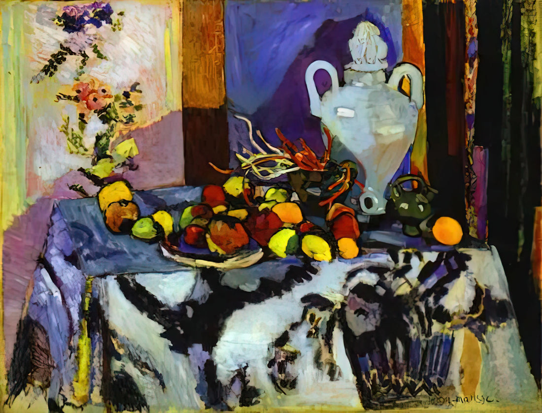Matisse Cut Outs at Tate: The Revolutionary Final Chapter of a Modern Master - BLUE STILL LIFE by Henri Matisse