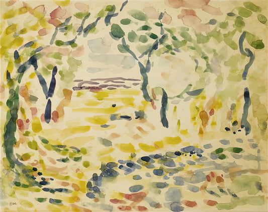 Matisse Cut Outs for Sale: A Collector's Guide to Acquiring Iconic Modern Art Prints - ETUDE POUR LE BONHEUR DE VIVRE 1905 by Henri Matisse