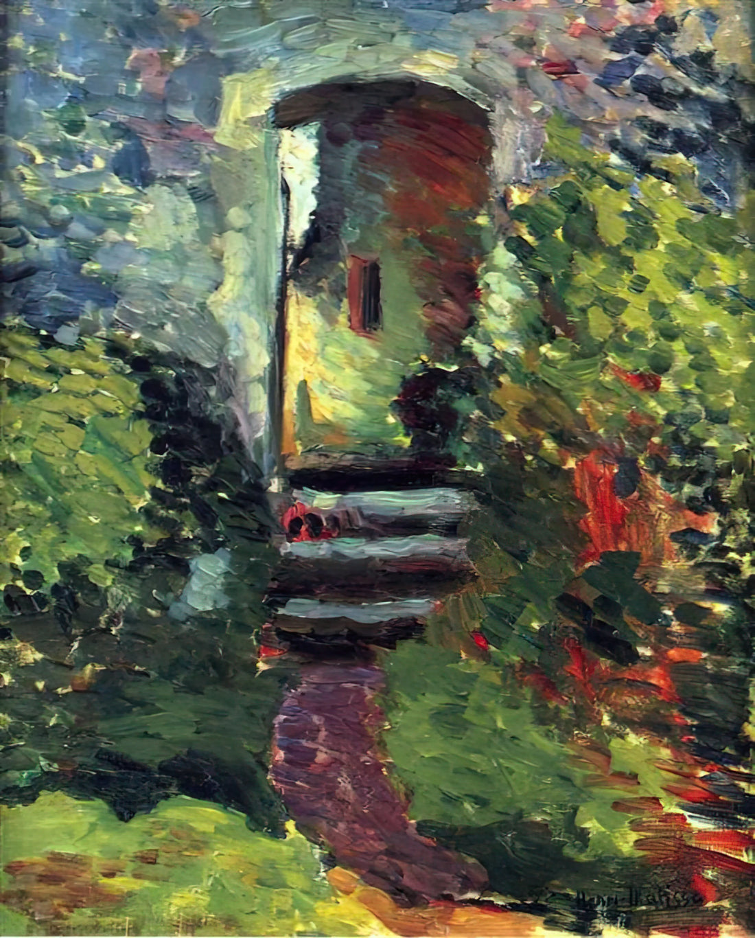 Matisse Drawings for Sale: A Collector's Guide to Acquiring Museum-Quality Prints - THE LITTLE GATE OF THE OLD MILL 1898 by Henri Matisse