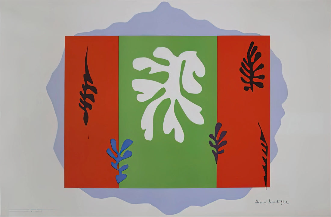 Matisse Poster Landscape: A Collector's Guide to the Master's Visionary Scenes - THE DANCER 1949 by Henri Matisse