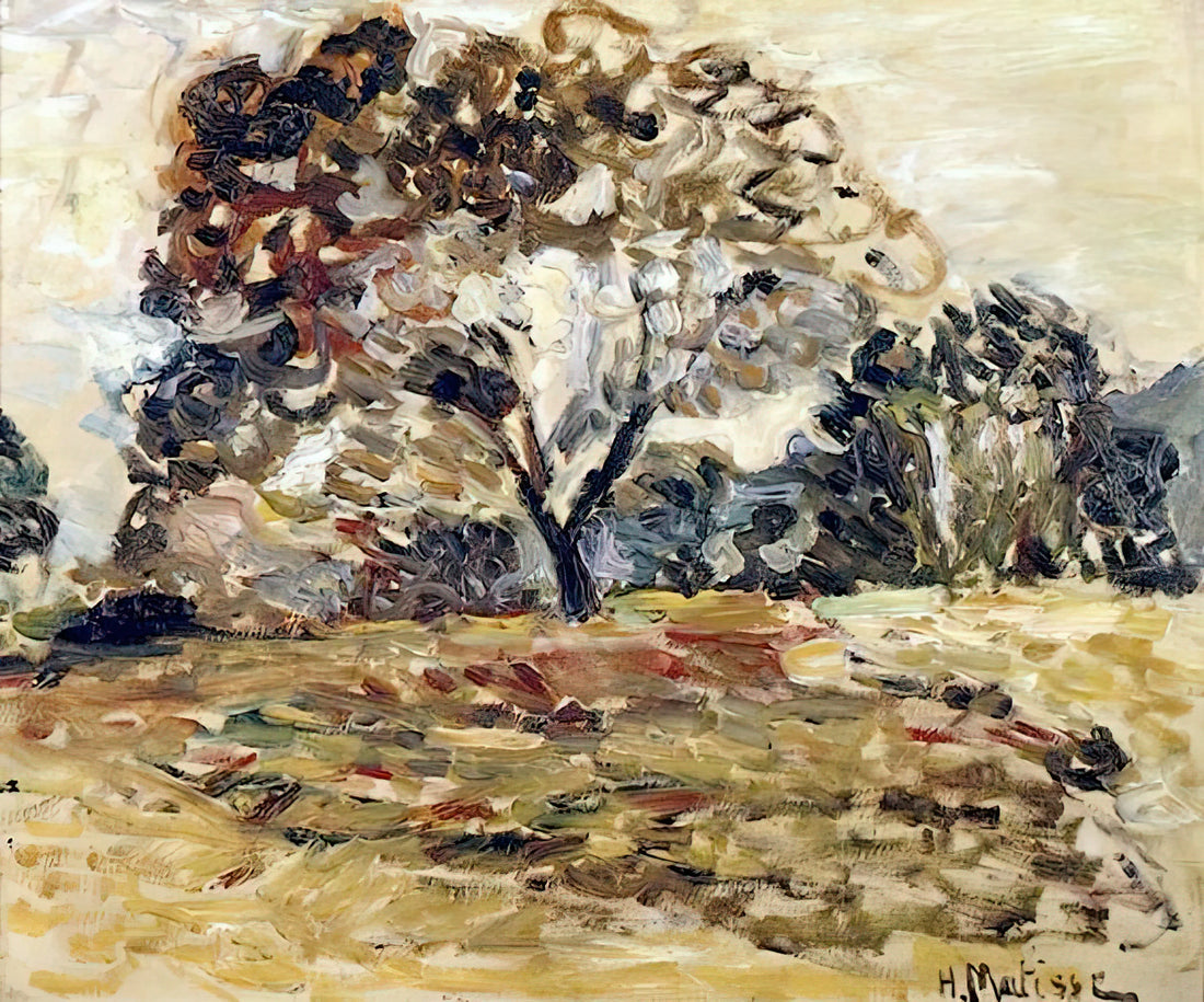 Matisse Poster PDF: The Ultimate Guide to Finding, Understanding, and Displaying Henri Matisse Art Prints - LANDSCAPE OF CORSICA 1898 by Henri Matisse