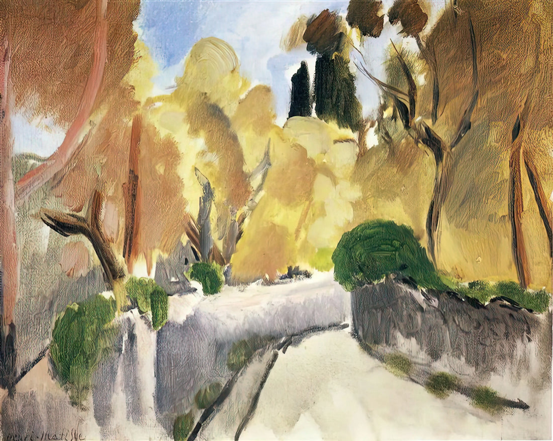 Matisse Red Studio Poster: A Masterpiece of Color and Form in Modern Art - LANDSCAPE 2 by Henri Matisse