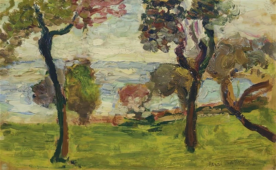Matisse Tate Modern Poster: A Collector's Guide to Iconic Exhibition Art Prints - PAYSAGE 1898 by Henri Matisse