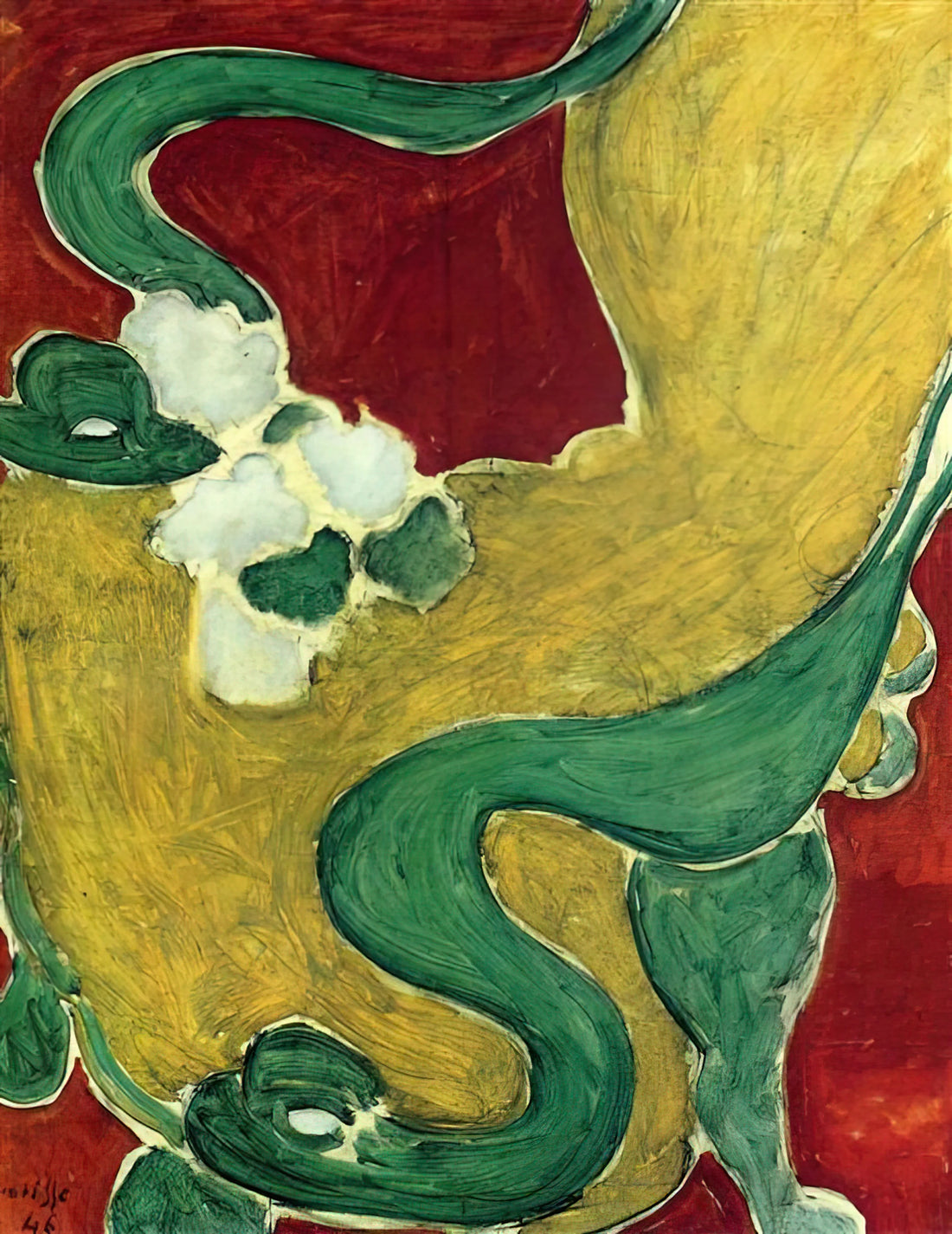 Matisse in the 1930s: The Decade of Refinement, Experimentation, and Monumental Achievement - THE RACAILLE CHAIR 1946 by Henri Matisse