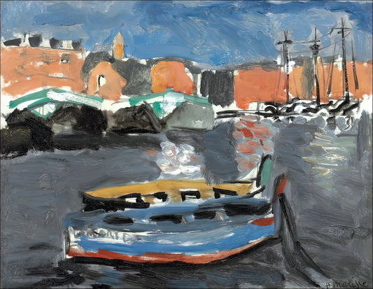 Matisse's First Painting: The Genesis of a Modern Master - PORT DE MARSEILLE 1917 by Henri Matisse