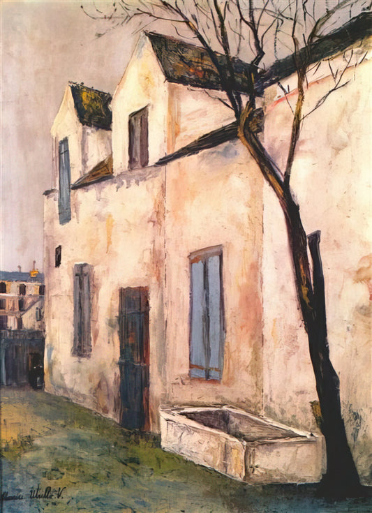 Maurice Utrillo Paintings Price: A Collector's Guide to Value and Authenticity - THE DEBRAY FARM by Maurice Utrillo
