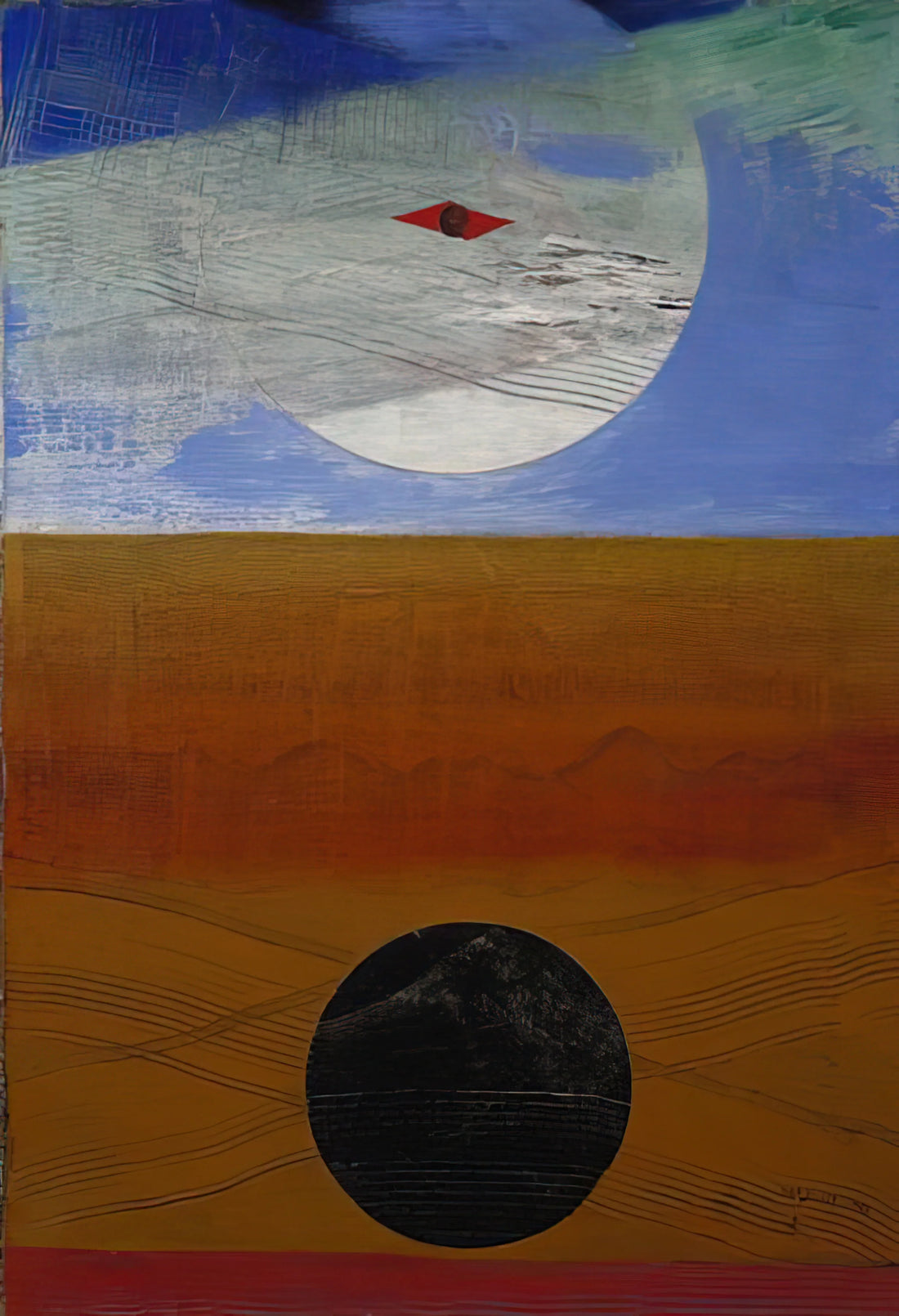 Max Ernst Menil Collection: A Surrealist Legacy in Houston - Sea and Sun by Max Ernst