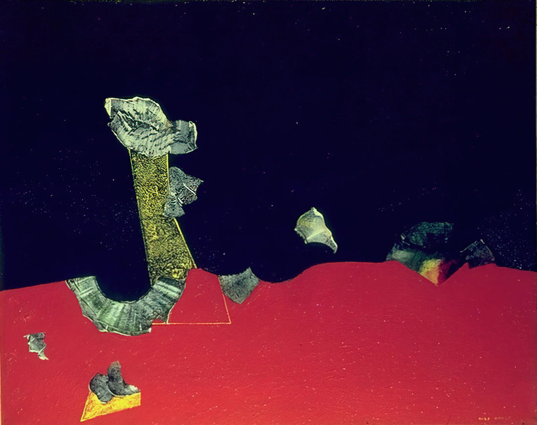 Max Ernst Posters & Art Prints: A Collector's Guide to Surrealist Masterpieces - Landscape with shells by Max Ernst