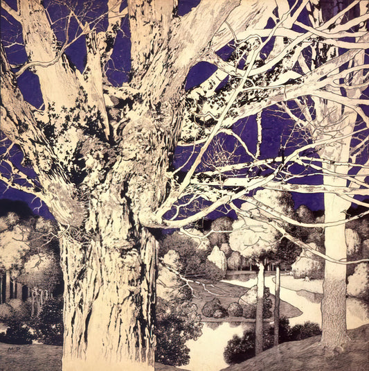Maxfield Parrish Watercolor: The Luminescent Legacy of an American Master - Solitude by Maxfield Parrish