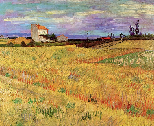 Millet & Van Gogh: The Profound Influence of a Peasant Painter on a Post-Impressionist Genius - Wheat Field by Vincent van Gogh